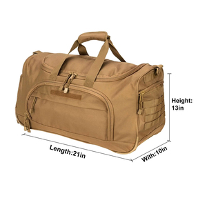 Custom Logo Waterproof Polyester Men Gym Bag <b>Women</b> Sport Baseball Duffel-Bags With <b>Shoes</b> Compartment - Product Image 2