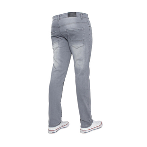 Jeans de Mezclilla Casuales de Cintura Alta para Hombre, Corte Recto, Lavables, Ecológicos y de Secado Rápido - Product Image 2