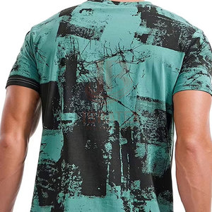 Camiseta Sublimada de Alta Calidad, Cómoda, con Estampado, Ajuste Holgado, 100% Algodón, para Hombre - Product Image 6