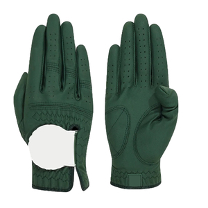 Gants de golf en cuir Cabretta respirants antidérapants à fermeture à pression unisexe personnalisables pour jeunes enfants adultes sports de plein air quotidien - Product Image 3