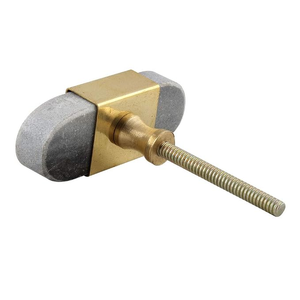 Poignée de tiroir et de porte carrée en marbre écologique faite à la main pour la décoration - Product Image 4