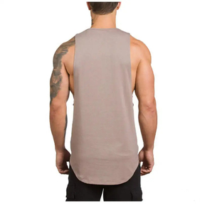 Débardeur élégant à séchage rapide avec double couche de coton personnalisé, matériau de qualité supérieure conçu pour la performance, vente en gros, débardeur personnalisé - Product Image 5