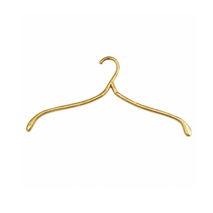 Handcrafted Brass Clothes Hanger Luxury <b>Wardrobe</b> Organizer Decorative Vintage Garment Holder for Closet Bedroom Décor Home Racks - Product Image 1