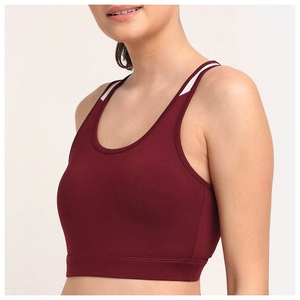 Custom made women sports <b>bra</b> high support gym wear breathable fitness <b>bra</b> moisture wicking fabric stylish workout activewear - Product Image 3