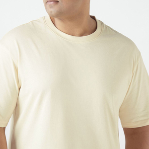 T-shirt Homme Grande Taille Lourd 100% Coton Col Rond Coupe Oversize Style Urbain Respirant Séchage Rapide avec Motif - Product Image 4