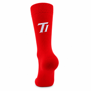 TI Sports Crew <b>Socks</b> Custom Logo Athletic Performance <b>Socks</b> Premium Knee High Sports <b>Socks</b> with TI Custom Logo Custom Team Crew - Product Image 3