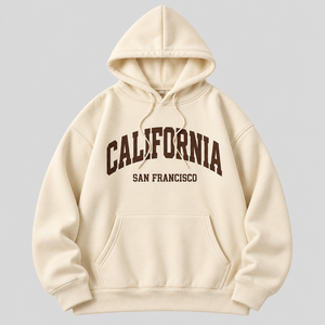 Sweat à capuche personnalisé pour homme, doux, 100 % coton molletonné, écologique, streetwear, coupe classique, brodé, imprimé en sérigraphie - Product Image 3