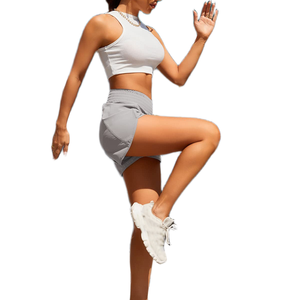 Shorts de sport vierges de haute qualité pour femmes, idéaux pour le fitness et le jogging, shorts d'été personnalisables avec logo pour femmes - Product Image 3