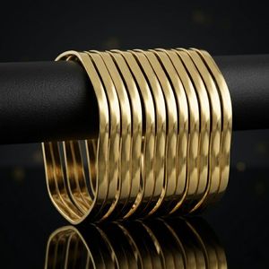Wholesale 14K18K24K <b>Gold</b> Brass 3 MM Plain Zig Zak <b>Bangles</b>, Indo-Western <b>Bangles</b>, Fashion <b>Bangles</b> <b>Gold</b> Filled Jewelry Oro Joyeria - Product Image 1