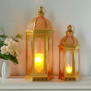 Farol Colgante de Metal Grande, Superventas, para Decoración del Hogar, Navidad, Bodas y Salones de Banquetes, Precio al por Mayor - Product Image 4