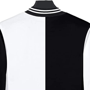 Nouvelle arrivée : Veste varsity coupe-vent personnalisée en polyester/coton pour homme, broderie, style streetwear, vente en gros pour l'hiver - Product Image 5