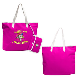 กระเป๋าโท้ทสีชมพู Pink OES Shining Together Order of the Eastern Star Journal  ผู้ผลิตขายส่ง - Product Image 1