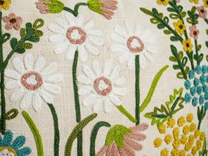 Handcrafted Cotton Embroidered <b>Cushion</b> <b>Cover</b> Luxury Sofa Pillow <b>Cover</b> OEM Wholesale India Exporter - Product Image 5