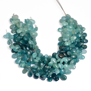 Cuentas lisas de granidierita AAA de 7x10 mm, forma de pera, granidierita natural, piedra semipreciosa, cuentas sueltas para la fabricación de joyas. - Product Image 3