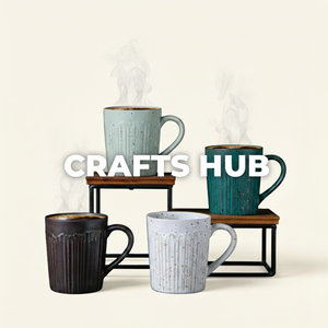 CRAFTS HUB Tasse en céramique personnalisable écologique de 200-400 ml avec un design classique à motif marbré, compatible lave-vaisselle et micro-ondes, boîte cadeau - Product Image 2