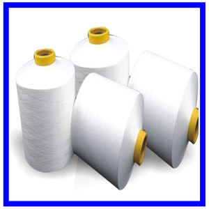 เส้นด้ายโพลีเอสเตอร์คุณภาพสูง 100% แบบ Core Spun เบอร์ 10s/1 POY ความเหนียวสูง ทนทาน เหมาะสำหรับการถักทอ ลายดิบ นำเข้าจากอินเดีย - Product Image 2