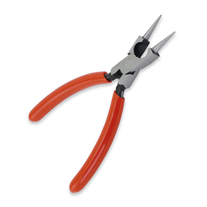 Alicates de joyería de alta calidad, mini alicates de punta redonda de 5 pulgadas con cortador, alicates de acero inoxidable para abalorios, para profesionales. - Product Image 2