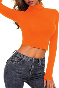 Camiseta Deportiva Ligera sin Costuras para Mujer, Manga Larga, Transpirable, con Logotipo Frontal, para Entrenamiento, Running, Yoga, Gimnasio, Fabricante OEM ODM - Product Image 2