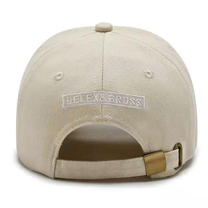 Casquette de baseball unisexe décontractée en coton brodé pour sports de plein air, vente en gros, logo personnalisé, casquettes de sport, casquette de golf - Product Image 4