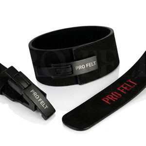 OEM ODM Genuine Leather Lever Buckle Weight Lifting Heavy Duty Deadlifting Gym Training Fitness Custom Thick Support <b>Belt</b> - Product Image 3