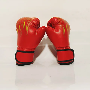 Guantes de Boxeo de Piel Sintética PU, Cómodos e Impermeables, con Diseño Impreso para Entrenamiento de MMA y Gimnasio - Product Image 6