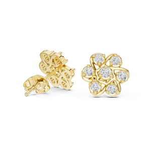 Pendientes largos antiguos de oro de 10 quilates de Cloud Hop para mujer, joyería étnica para festivales - Product Image 4