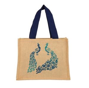 Bolsa de yute ecológica con logotipo personalizado impreso conveniente para llevar frutas y verduras al por mayor del proveedor de la India - Product Image 5