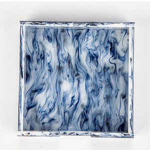 Venta Directa de Fábrica: Tablero Decorativo Acrílico con Patrón de Tinta Lavada, Efecto Carey y Ondas de Agua - Product Image 6