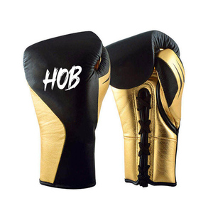 Guantes de Boxeo Personalizados con Impresión para Entrenamiento de MMA, Guantes de Boxeo para Sparring, Cuero PU, Logotipo Personalizado - Product Image 5