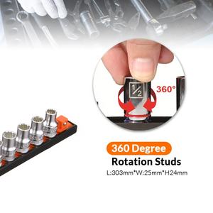 [Handy-Age]-3/8 inch Single Rail <b>Socket</b> <b>Organizer</b> (HT3900-025) - Product Image 2