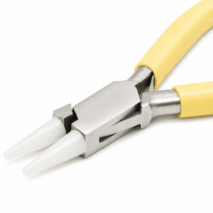 Mini-pince à bec plat en nylon de 4,75 pouces, outil de bijouterie, sans rayures, précision, pour artisanat du fil, bricolage, outil de réparation professionnel - Product Image 3