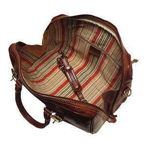 Nueva Llegada Bolsas de Viaje de Moda en Cuero Genuino Personalizadas con Logotipo Propio Grabado/Impreso en Relieve Gran Capacidad OEM - Product Image 4