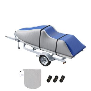 Funda Impermeable para Moto Acuática de Alta Resistencia 600D, 126" X 135", Remolcable, Resistente a los Rayos UV, Grado Marino para Seadoo - Product Image 1