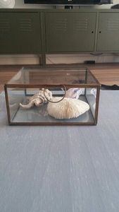 Metal & Glass Jewelry Boxes With Metal Frame For Jewelry Organizers And Decorative Use Customized Glass Jewelry Boxes - Product Image 5