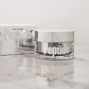Crema de péptidos W.SKIN LABORATORY STOP AGING, crema hidratante, antiarrugas, salud de la piel, saludable, sin edad, formulada con antioxidantes, de acción rápida - Product Image 4