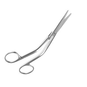 Tijeras Quirúrgicas Dentadas Anguladas Cottle (Acero Inoxidable) para Oídos, Ojos, Nariz y Garganta de Dentavex - Product Image 1