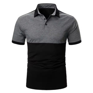 เสื้อถักสีดำสำหรับผู้ชาย ผ้าฝ้าย 100% ระบายอากาศได้ดี กันน้ำ ไร้รอยต่อ ป้องกันรอยยับ มีกระเป๋าโลโก้ด้านหน้า 6 แผง สไตล์ลำลอง - Product Image 3