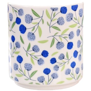 Tasse en céramique en grès faite à la main rustique avec texture en relief pour ustensiles de cuisine et paquets cadeaux tasses en céramique - Product Image 6