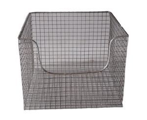 New Wire Mesh Basket for Cutlery Vegetable and Fruit and Rectangle Shape Black Basket by Indian Manufacturer - Product Image 1
