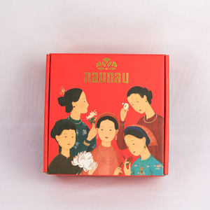 Boîtes cadeaux en papier écologiques conçues avec des matériaux recyclables offrant un emballage durable pour les produits de luxe et de détail - Product Image 5