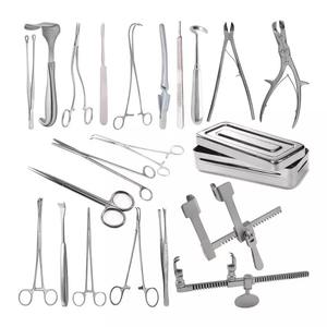 Kit chirurgical thoracotomique manuel réutilisable en acier inoxydable de 24 pièces pour interventions dentaires et thoraciques, instruments chirurgicaux Dog Grip - Product Image 6