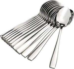 Juego de Cubiertos Duraderos y Sostenibles de Acero Inoxidable con Mango de Madera, Tenedor, Cuchara, Cuchillo, Vajilla Premium para Cocina y Comedor - Product Image 5