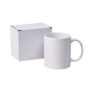 Taza de Cerámica Blanca Ecológica para Sublimación con Caja de Regalo, Apta para Microondas y Lavavajillas, Diseño Moderno para Regalos de Fiesta - Product Image 4
