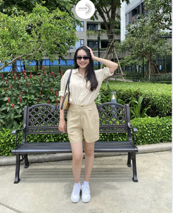 Camisa de lino mezclada que no se decolora, sin encogimiento de la fábrica del fabricante de Vietnam OEM ODM - Product Image 6