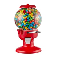 Distributeur de bonbons en verre et alliage d'aluminium style rétro Columbia, modèle M811-02, pour la maison