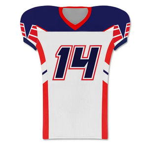 Uniforme de Fútbol Americano Profesional Personalizado de Alta Calidad, 100% Poliéster, Diseño Impreso, Conjuntos Cortos Unisex para Adultos - Product Image 2