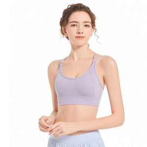 FITME SPORTS Sujetador Deportivo Profesional de Yoga para Mujer, Talla Grande, Soporte Alto, 100% Algodón, Secado Rápido, Ligero, con Logotipo Frontal - Product Image 5