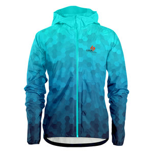 OEM ODM Hooded Windbreaker <b>Jacket</b> Custom Sports <b>Jacket</b> <b>Lightweight</b> Water Resistant Breathable Outdoor Activewear - Product Image 5