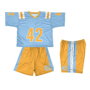 Uniformes de Lacrosse Personalizados de Poliéster para Hombre y Mujer, Transpirables, de Secado Rápido, con Detalles que Brillan en la Oscuridad, Conjunto de Sublimación para Equipos - Product Image 3