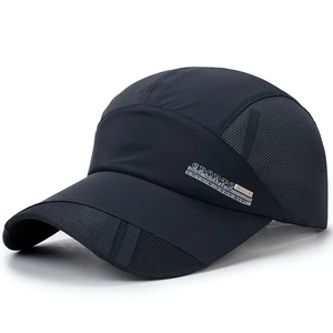 High Quality Customizable Logo Embroidery 6-Panel Vintage Sports Cap for <b>Men</b> for Cycling Outdoor Fishing Winter Parties Travel - Product Image 1